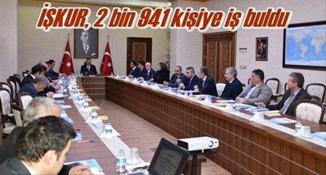 İŞKUR, 2 bin 941 kişiye iş buldu