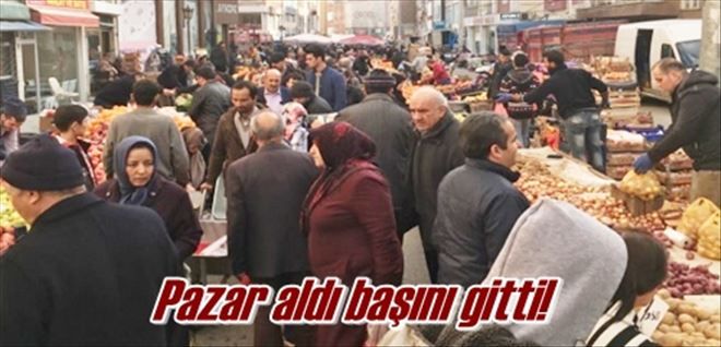 Pazar aldı başını gitti!