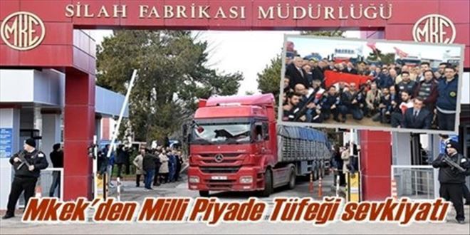 MKEK´den Milli Piyade Tüfeği sevkiyatı