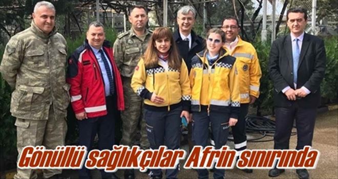 KIRIKKALE´DEN İKİ KİŞİLİK EKİP GİTTİ