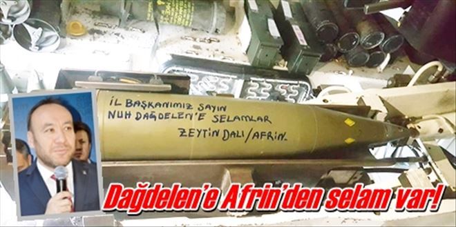 Dağdelen´e Afrin´den selam var!