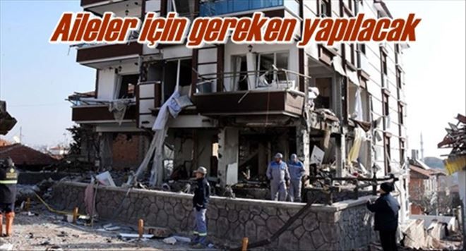 Aileler için gereken yapılacak
