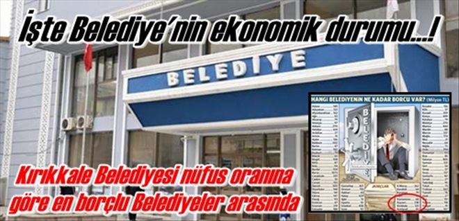 Belediye´nin borcu ortaya çıktı!