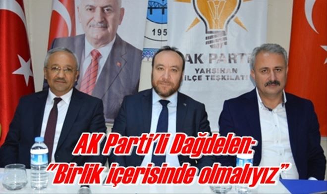 AK Parti´li Dağdelen:  