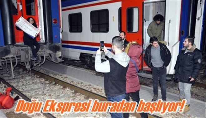Doğu Ekspresi buradan başlıyor!