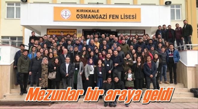Mezunlar bir araya geldi