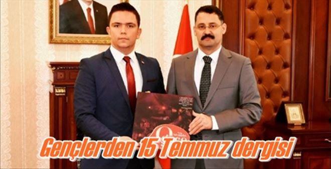 Gençlerden 15 Temmuz dergisi 