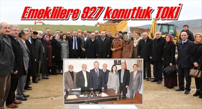 Kırıkkaleli emeklilere 927 konutluk TOKİ