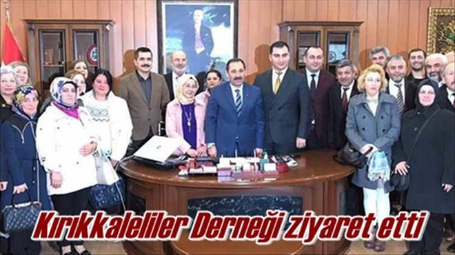 Kırıkkaleliler Derneği ziyaret etti