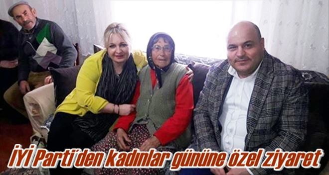 İYİ Parti´den kadınlar gününe özel ziyaret 
