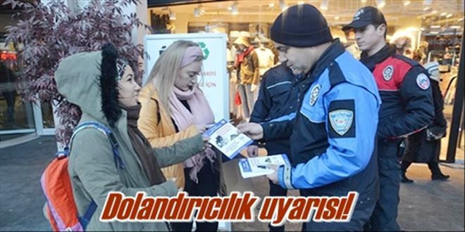 Dolandırıcılık uyarısı!