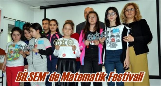 BİLSEM´ de Matematik Festivali