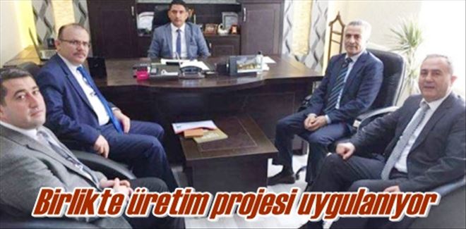 Birlikte üretim projesi uygulanıyor