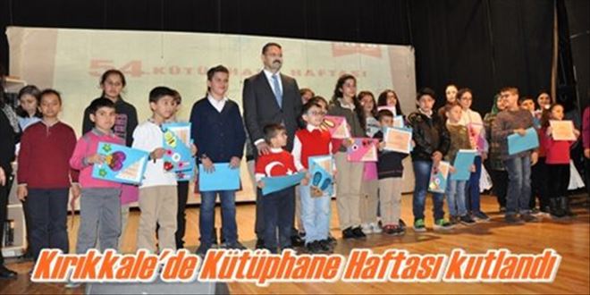 Kırıkkale´de Kütüphane Haftası kutlandı