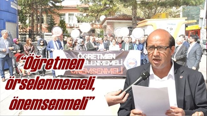 ?Öğretmen örselenmemeli, önemsenmeli?