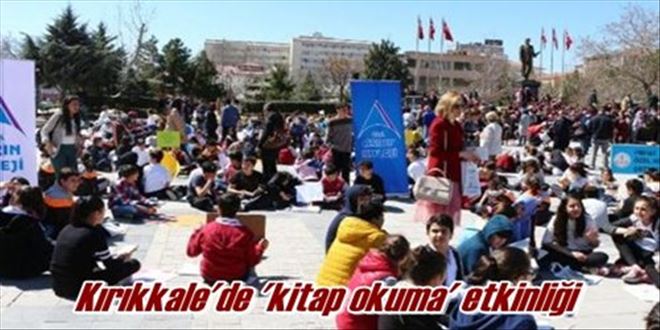 Kırıkkale´de ´kitap okuma´ etkinliği