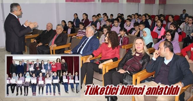 Tüketici bilinci anlatıldı