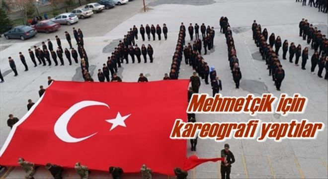 Mehmetçik için kareografi yaptılar