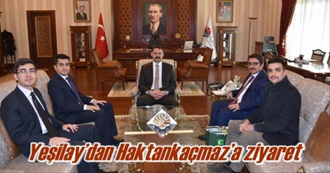 Yeşilay´dan Haktankaçmaz´a ziyaret