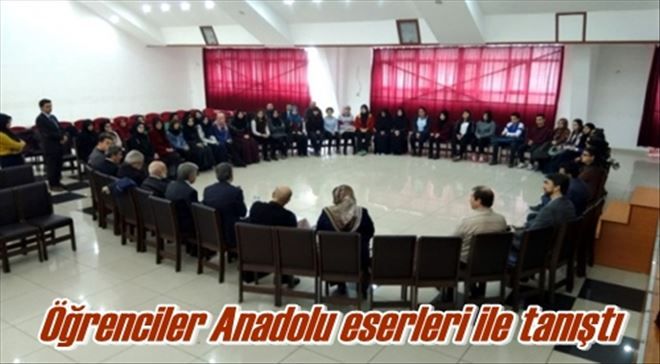 Öğrenciler Anadolu eserleri ile tanıştı