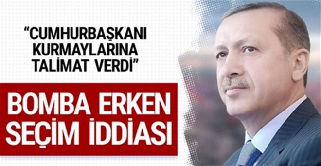 Erken seçim mi var?