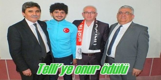 Telli´ye onur ödülü