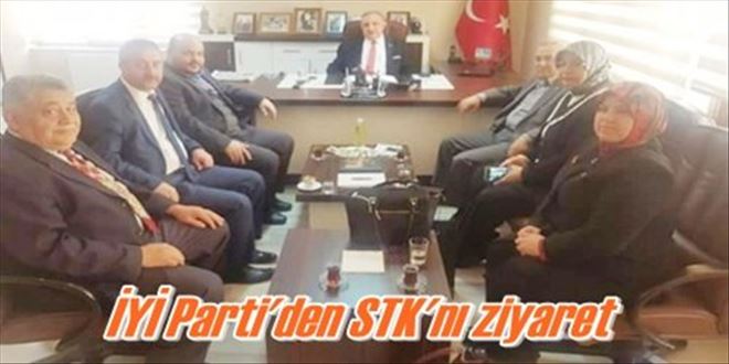 İYİ Parti´den STK´nı ziyaret 