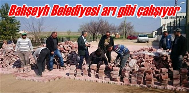 Balışeyh Belediyesi arı gibi çalışıyor