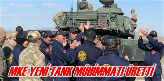 MKE YENİ TANK MÜHİMMATI ÜRETTİ 