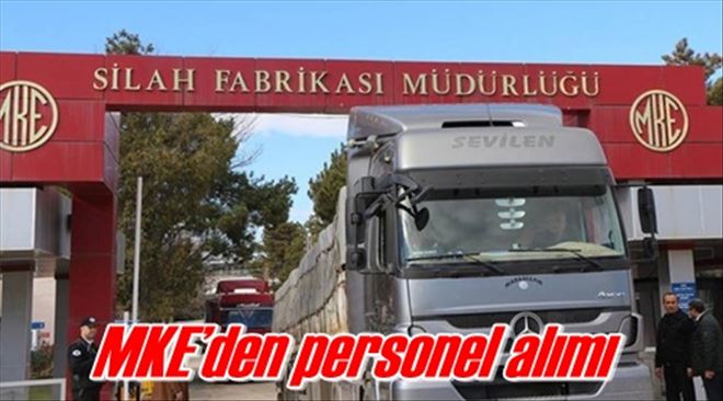MKE´den personel alımı
