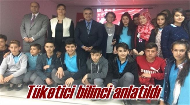 Tüketici bilinci anlatıldı