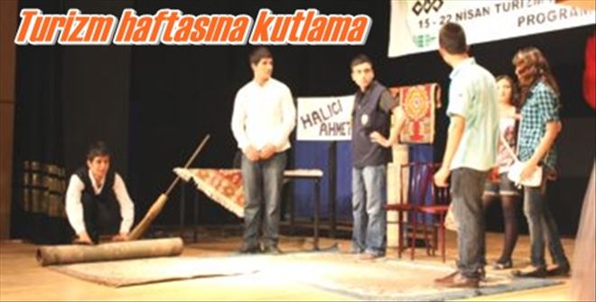 Turizm haftasına kutlama