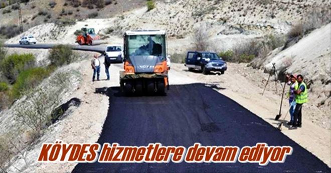 KÖYDES hizmetlere devam ediyor