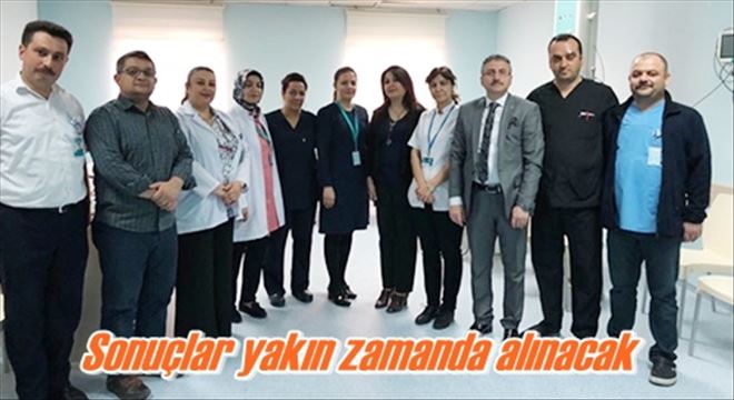 Sonuçlar yakın zamanda alınacak