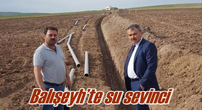 Balışeyh´te su sevinci