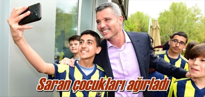 Saran çocukları ağırladı