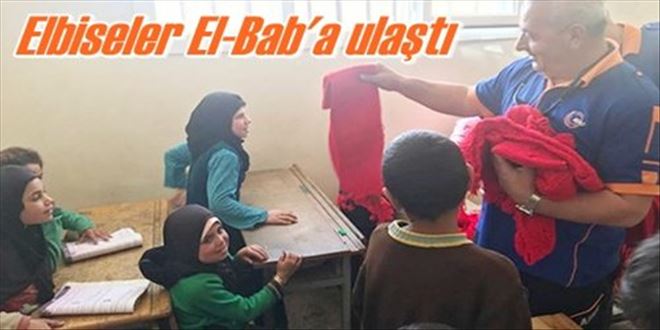 Elbiseler El-Bab´a ulaştı 