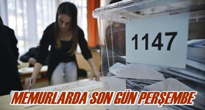 MEMURLARDA SON GÜN PERŞEMBE