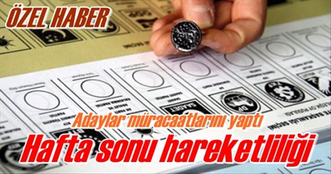 Partilere aday adayı akını!