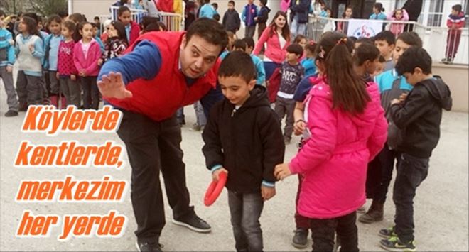 Köylerde kentlerde, merkezim her yerde