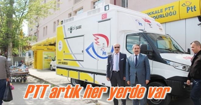 PTT den Mobil Şube 