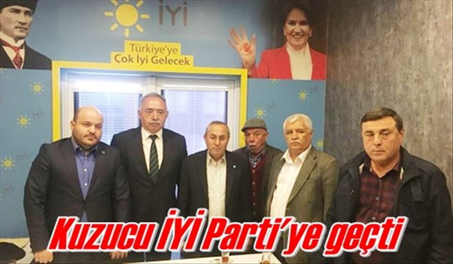 Kuzucu artık İYİ Parti´de 
