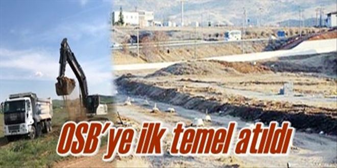 OSB´ye ilk temel atıldı