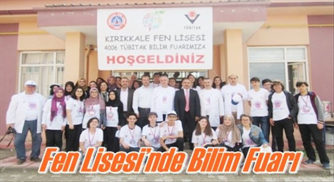 Fen Lisesi´nde Bilim Fuarı 