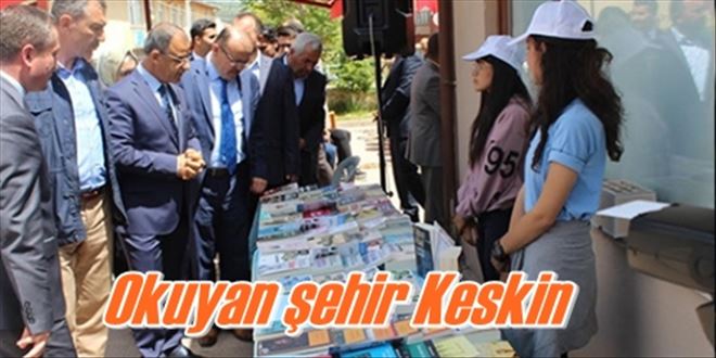 Okuyan şehir Keskin 