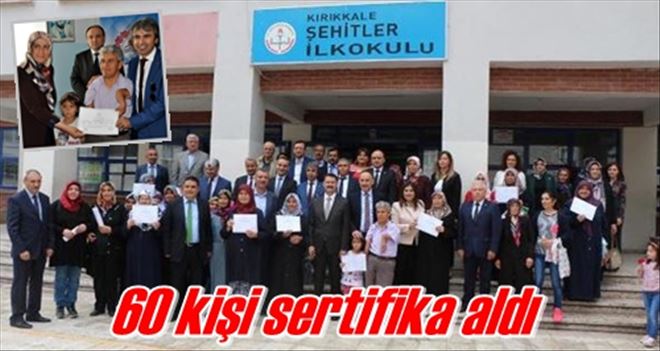 Kızıyla okuma öğrendi