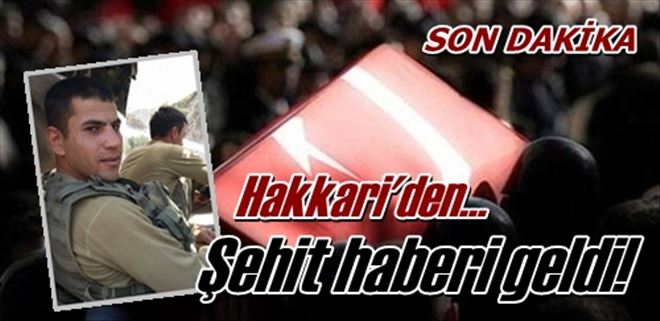 Hakkari´den acı haber geldi!