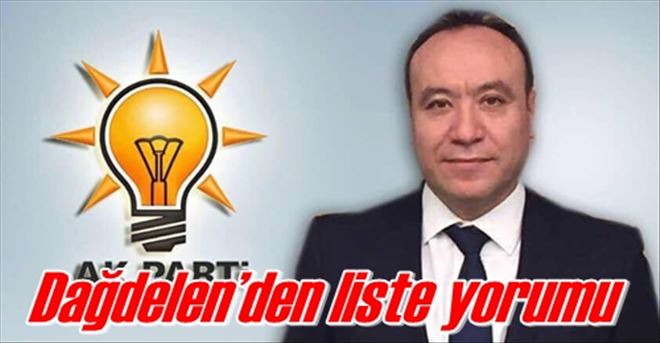 Dağdelen´den liste yorumu