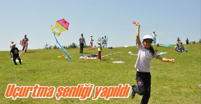 Uçurtma şenliği yapıldı