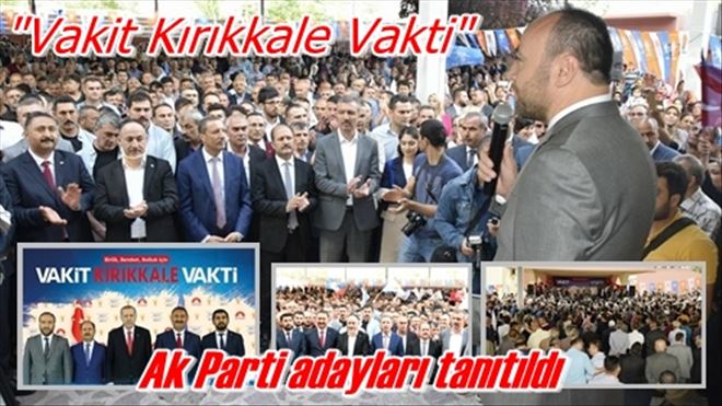 Ak Parti adayları tanıtıldı